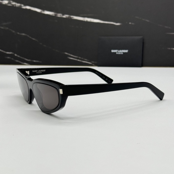 NEW SL 634 NOVA 001 SAINT LAURENT BLACK SL634 001 WOMEN SUNGLASSES SAINT LAURENT - Picture 8 of 13